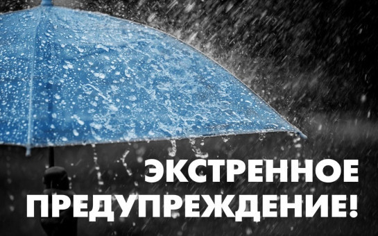 ЭКСТРЕННОЕ ПРЕДУПРЕЖДЕНИЕ